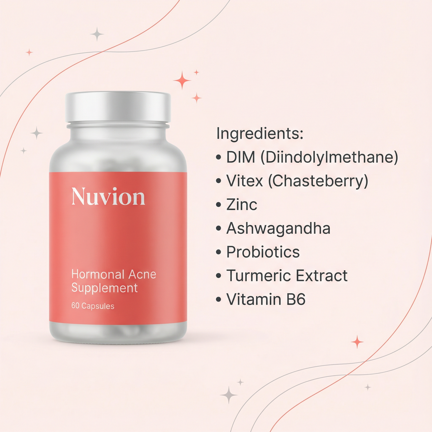 NUVION™ Hormonal Acne Supplement